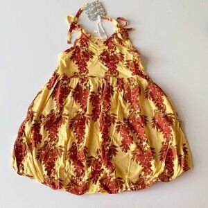 Kate Quinn Organics Chili Wisteria Vine Girl Bubble Dress 6 Years